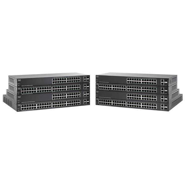 Cisco SF220-24P 24-Port 10/100 PoE Smart Plus Switch