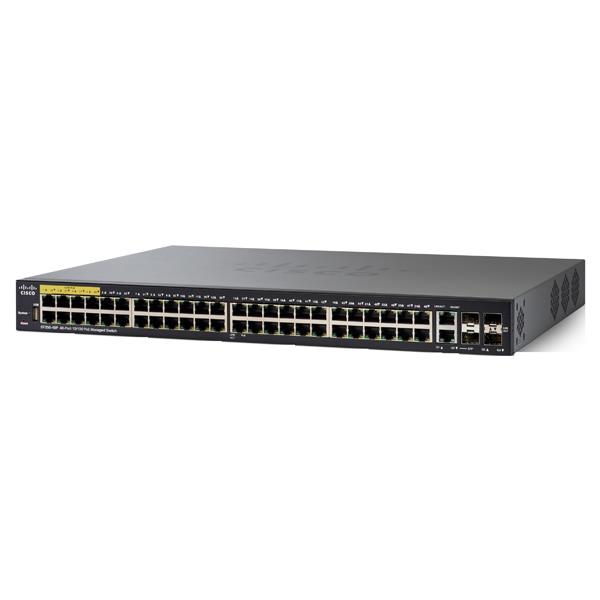 Cisco SF350-48P 48-Port 10 100 PoE Managed Switch