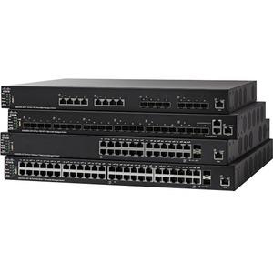 Cisco SG550X-24MPP Layer 3 Switch - 24 Ports - Manageable - 3 Layer Supported - Modular - Optical Fiber, Twisted Pair - Lifetim