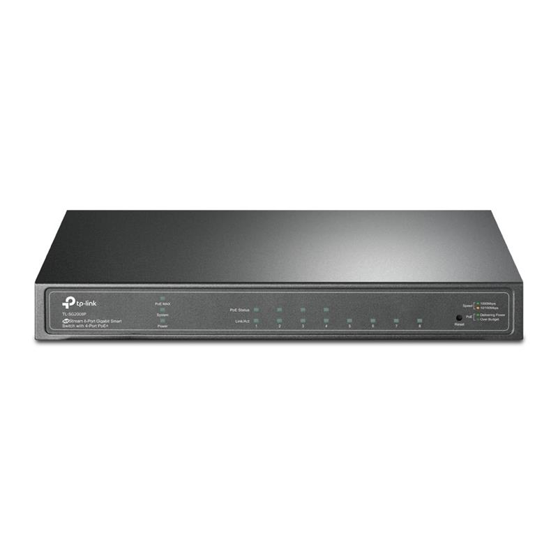 TP-LINK (SG2008P) JetStream 8-Port Gigabit Smart Switch