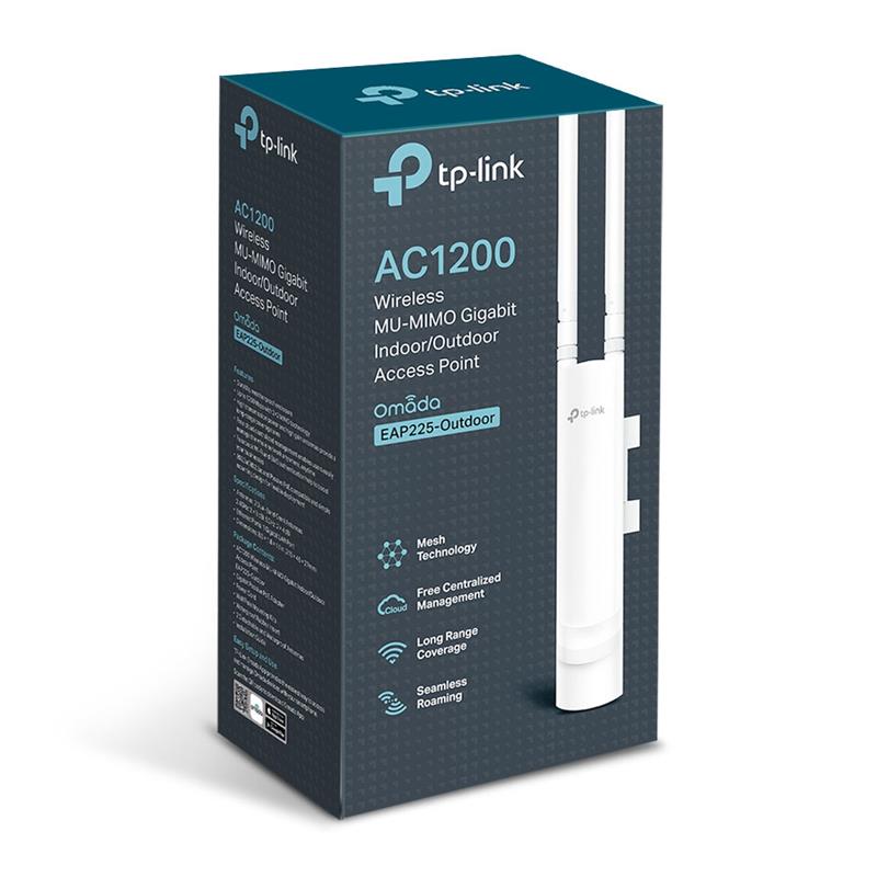 6個！ TP-Link Omada AC1200 EAP225-Outdoor TP-Link Omada AC1200 Outdoor Wireless Access Point Mesh Support.