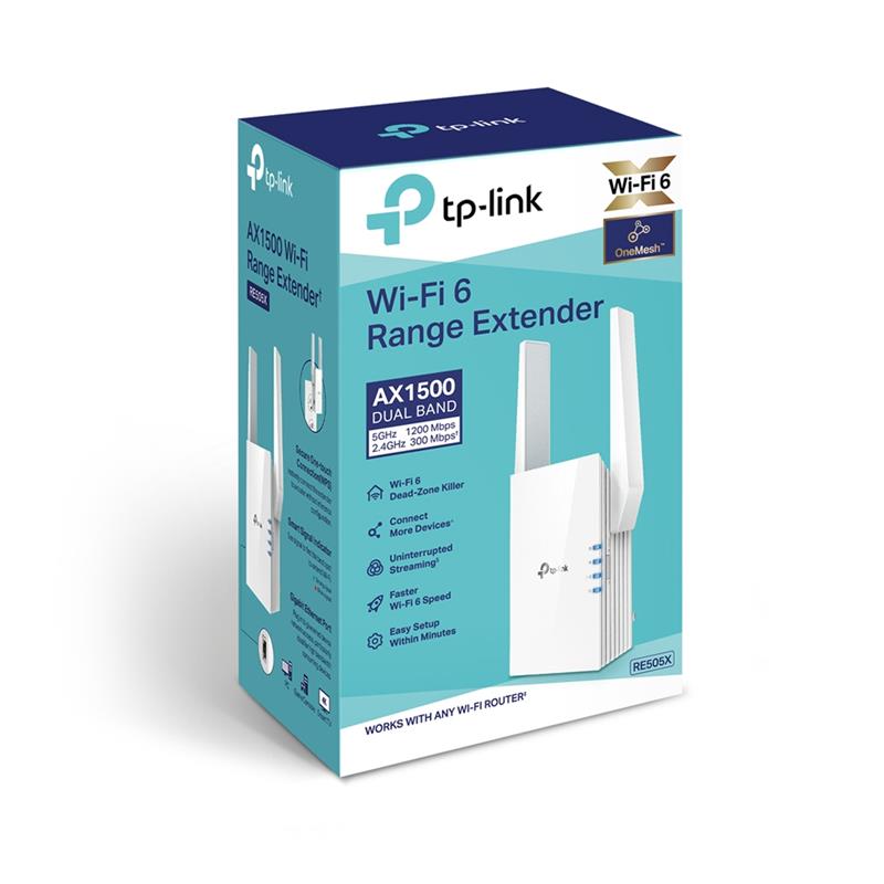 TP-Link (RE505X) AX1500 Wi-Fi Range Extender - Canada Computers