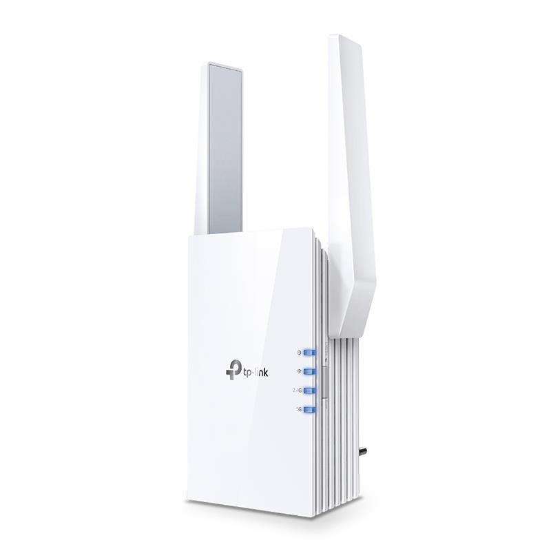 TP-LINK (RE605X) AX1800 Wi-Fi Range Extender. 574 Mbps at 2.4GHz, 1201 Mbps at 5GHz. WiFi 6 technology. 1 Gigabit Ethernet P...