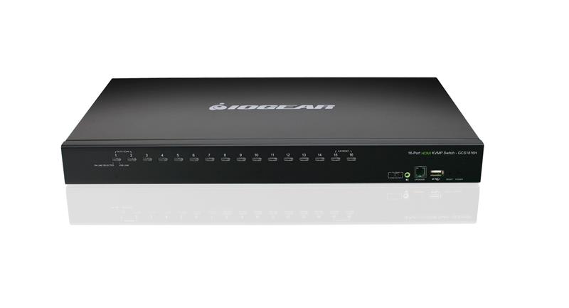 IOGEAR 16-Port USB HDMI KVM Switch with Audio