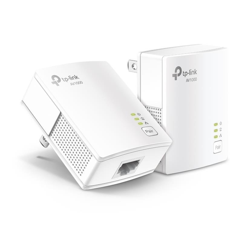 TP-LINK (TL-PA7017 KIT) 1-Port Gigabit Powerline Starter Kit(Open Box)