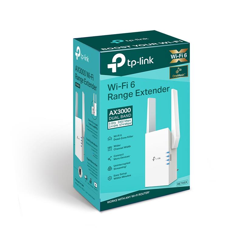 TP-Link (RE705X) - AX3000 Mesh Wi-Fi 6 Extender - Canada Computers