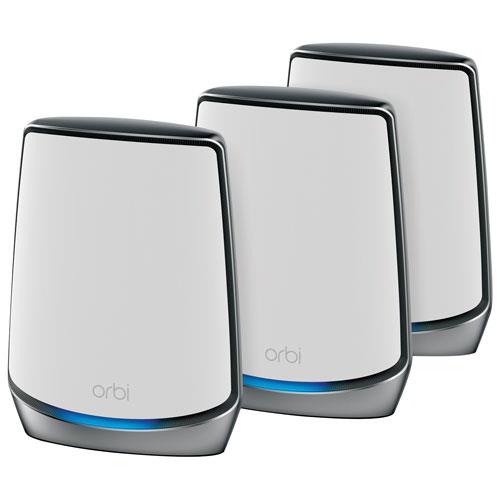 NETGEAR (RBK853-100CNS) Orbi AX6000 Whole Home Mesh WiFi 6 System