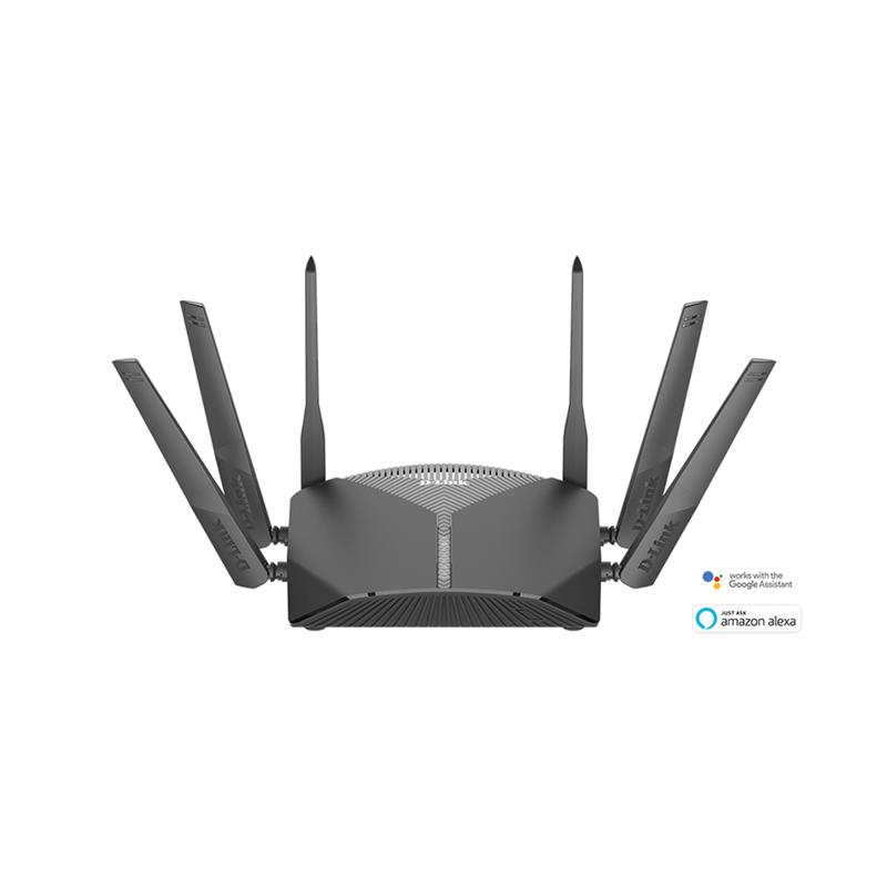 D-LINK Smart AC3000 High Power Wi-Fi Tri Band EXO AC3000 Smart Mesh Wi-Fi Router MU-MIMO (DIR3040US)(Open Box)