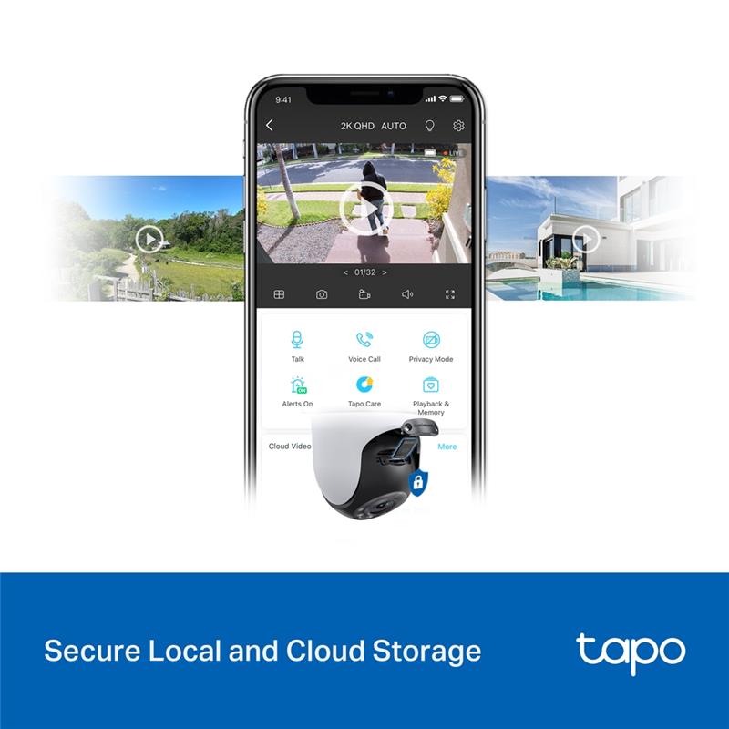 TP-Link tapo 屋外カメラ WiFi Tapo C520WS Tapo C520WS | Outdoor Pan/Tilt Security Wi-Fi Camera | TP