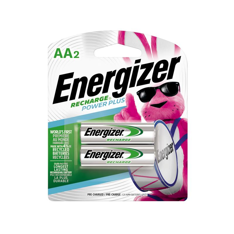 ENERGIZER AA 2300mAh NiMH Rechargable Battery 2 Pack