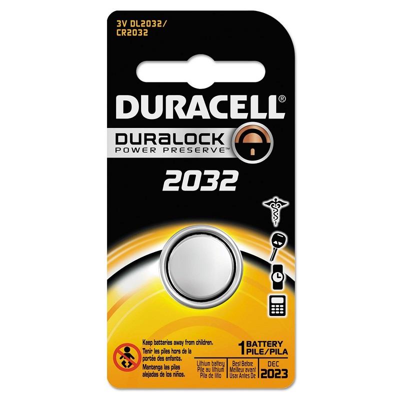 DURACELL 2032 3V Lithium Coin Cell Battery 1 Pack