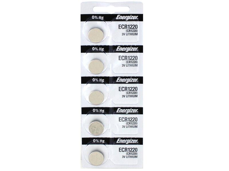 ENERGIZER 1220 3V Lithium Coin Cell Battery 5 Pack