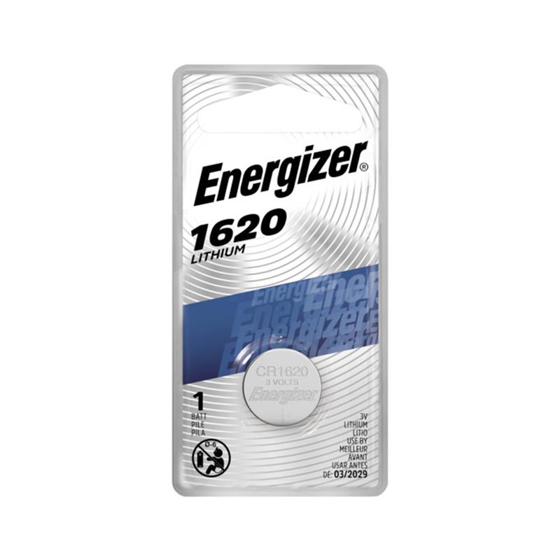 ENERGIZER 1620 3V Lithium Coin Cell Battery 1 Pack (ECR1620BP)