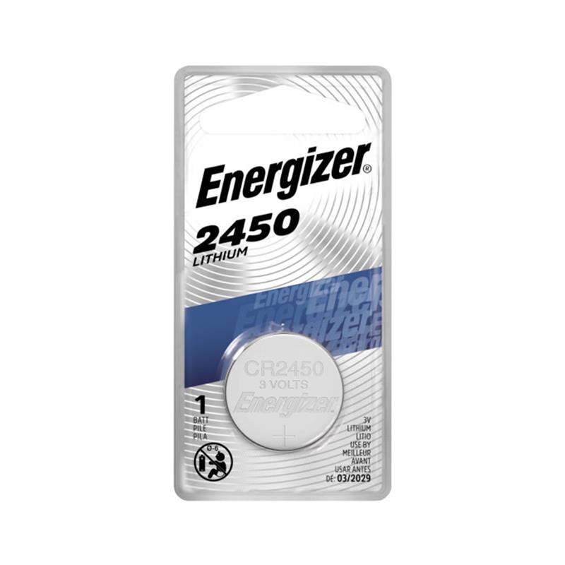 ENERGIZER 2450 3V Lithium Coin Cell Battery 1 Pack (ECR2450BP)