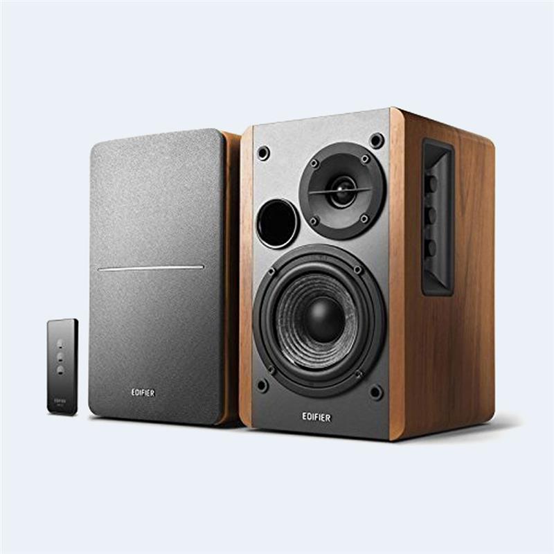 EDIFIER R1280T Powered Bookshelf Speakers, Wood Enclosure