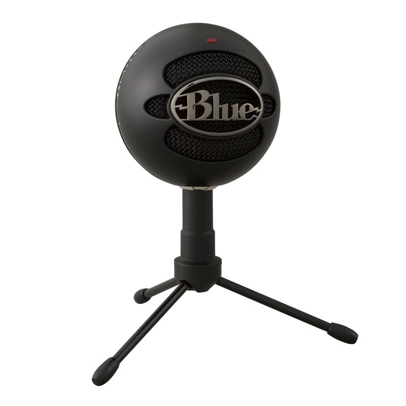 BLUE Snowball iCE Plug-and-Play USB Microphone, Black