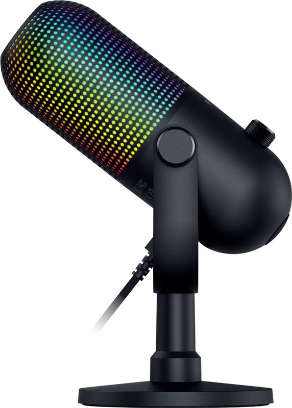 RAZER Seiren V3 Chroma RGB USB Microphone, Black - Canada