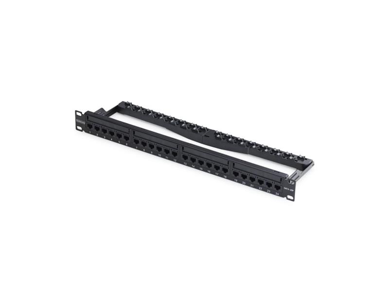 STARTECH 24 ports 1U avec barre de gestion des câbles Panneau de brass