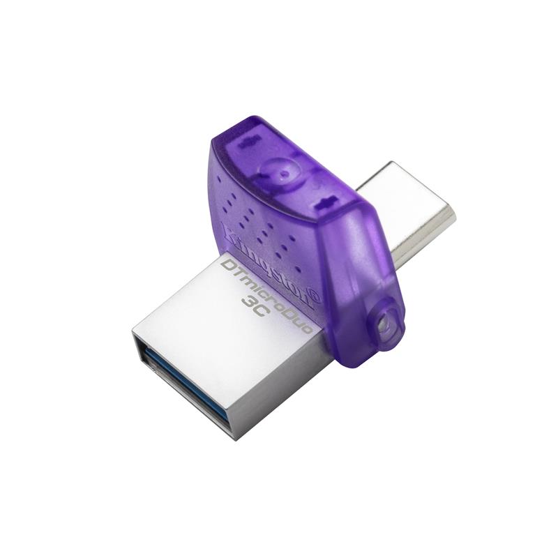 Kingston DataTraveler microDuo 128 Go Double disque (Type-A + Type-C)