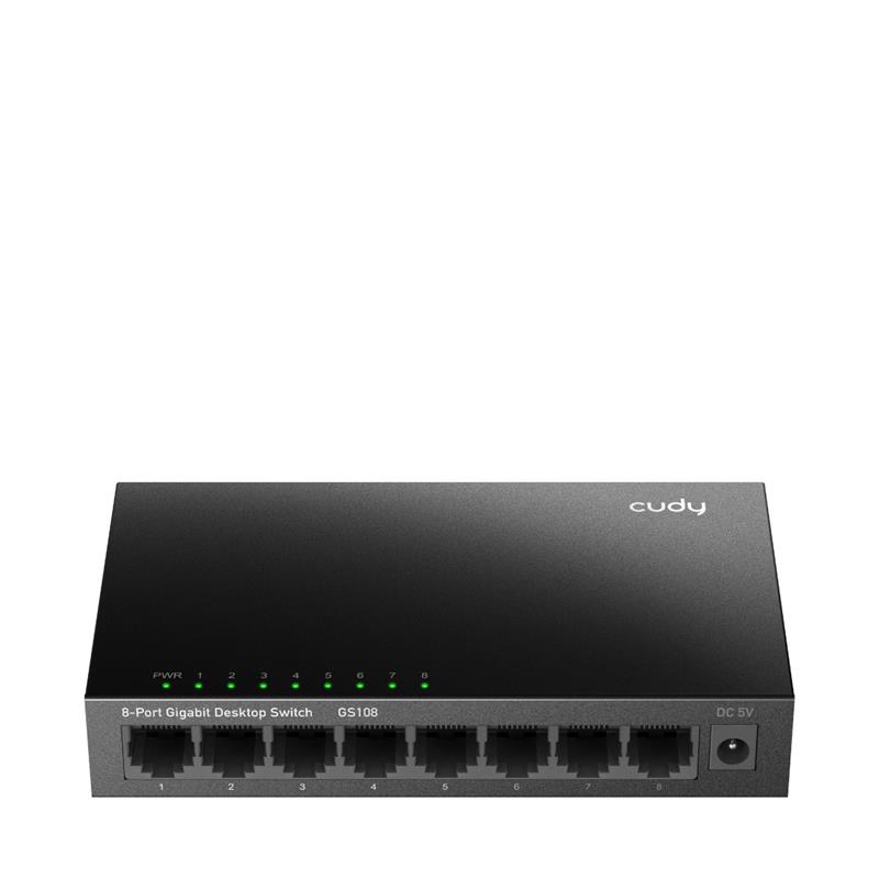 Cudy GS108 8 Port Gigabit Unmanaged Desktop Switch(Open Box)