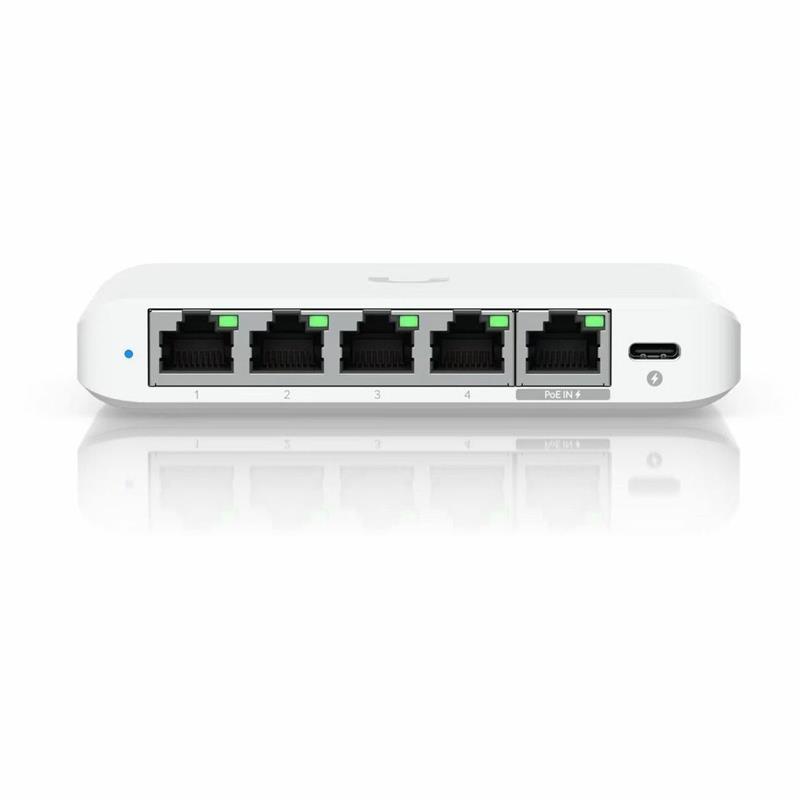 Ubiquiti UniFi USW Flex Mini 5 Ports Managed 2.5G Ethernet Switch