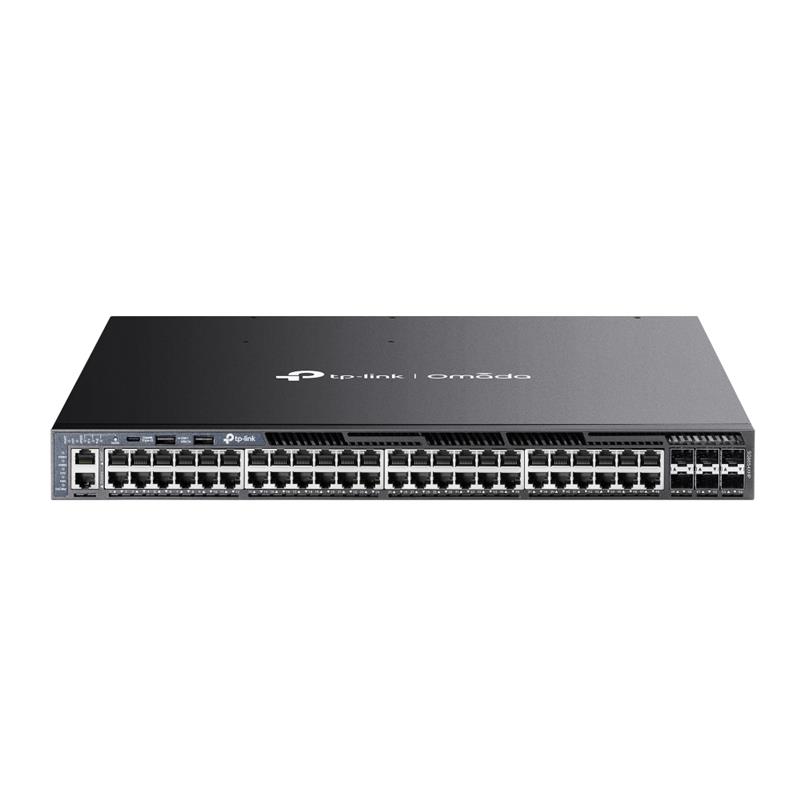TP-Link SG6654XHP 48 Port Gigabit Stackable L3 Managed PoE+ Switch
