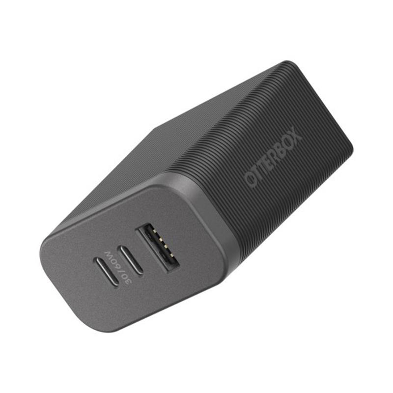 Otterbox 72W Dual Port  Charger, 30W USB-C PD + Single Port 12W USB-A