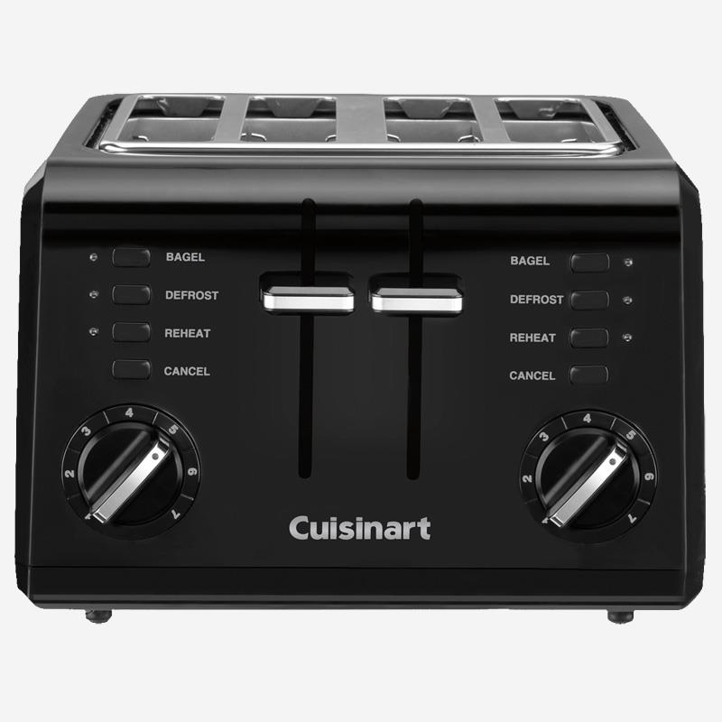 Cuisinart 4-Slice Compact Toaster - Black