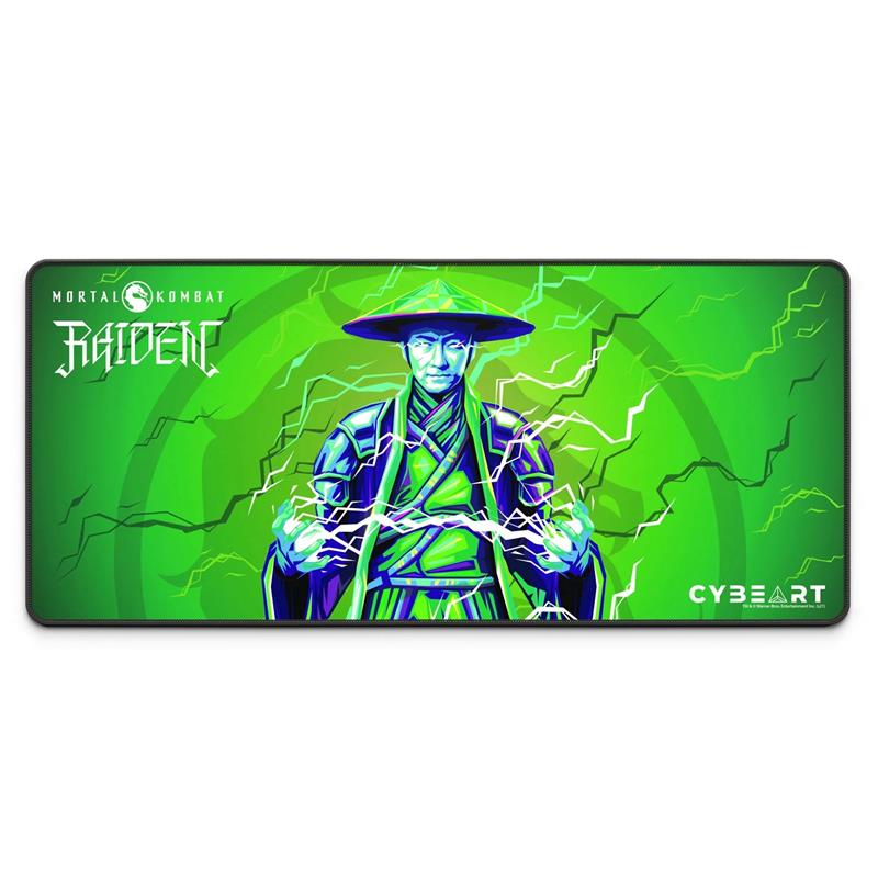 CYBEART Raiden - Mortal Kombat Gaming Desk Mat (XXL - 900x400x4mm)