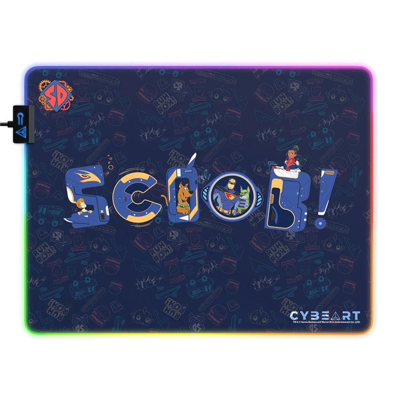 CYBEART SCOOB! RGB Gaming Mouse Pad (Large - 450x350x4mm)