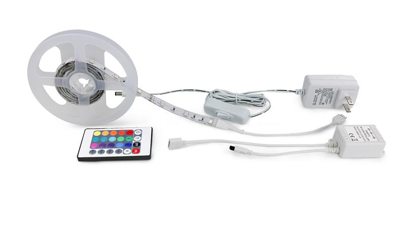 Kingunion RGB LED 3.3ft Strip Lights, with Remote Controller