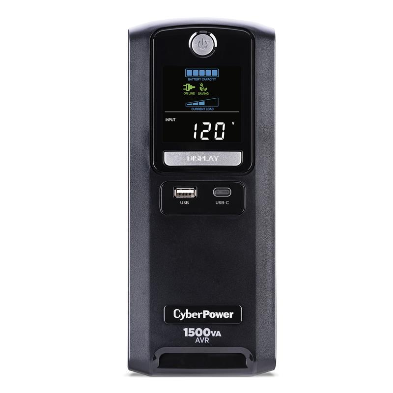 CyberPower 1500VA UPS Battery Backup (LX1500GU3-FC)