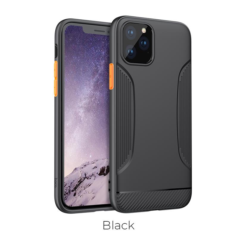 HOCO Warrior Series TPU Case for iPhone 11 Pro, Black(Open Box)