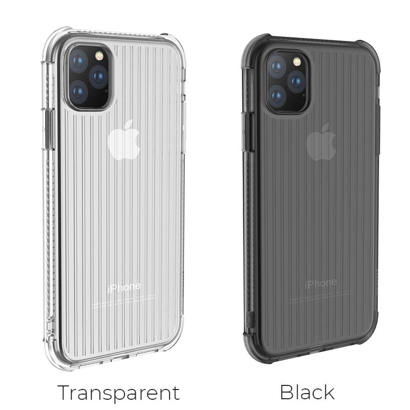 HOCO Soft Armor Series Protective Case for iPhone 11 Pro, Transparent