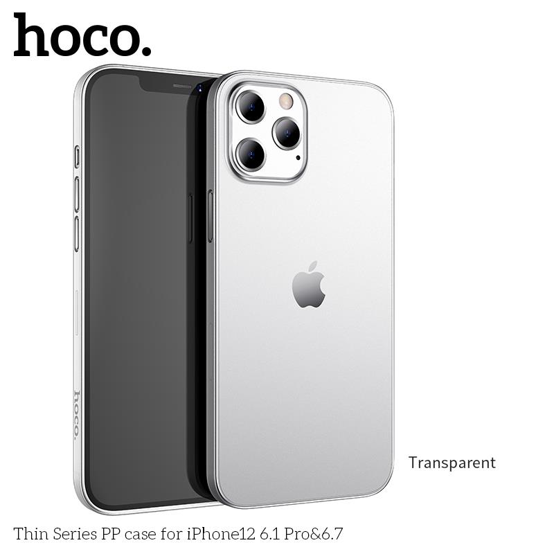 HOCO Thin Series PP case for iPhone 12 6.1/6.1" Pro - transparent