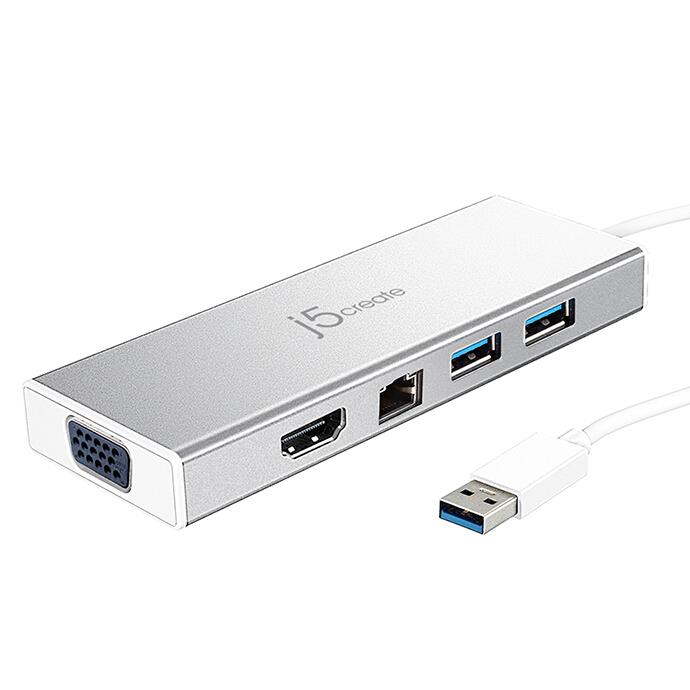 j5create 5-in-1 USB 3.0 Mini Dock