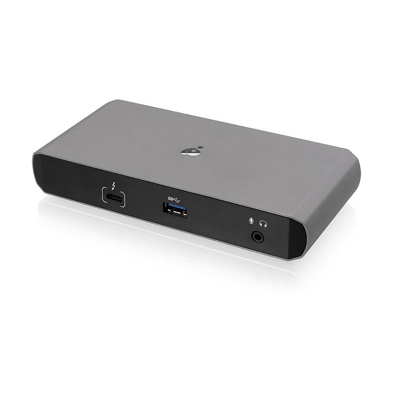 IOGEAR Quantum Dual Mode Thunderbolt 3 Dock Pro - 60 W - USB Type C - 5 x USB Ports - USB Type-C - Network (RJ-45) - DisplayPor