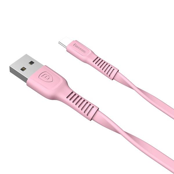 BASEUS Tough Series Cable For Type-C 2A 1M, Pink