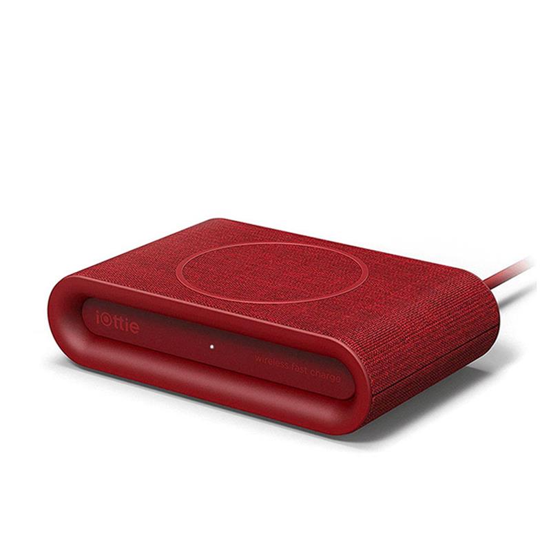 iOttie Wireless Plus Fast Charging Pad - Red