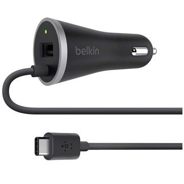 BELKIN (F7U006bt04-BLK) - USB-C Car Charger (15W)