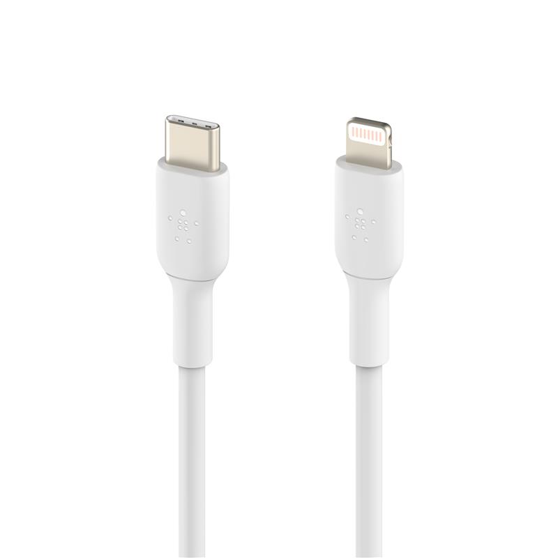 Belkin USB-C to Lightning Cable (1m / 3.3ft) (CAA003bt1MWH)