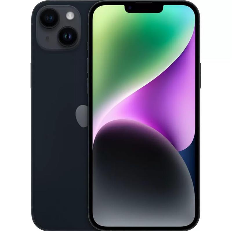 APPLE iPhone 14 Plus 128 Go, Noir, Renouvelée(Grade A), débloqué