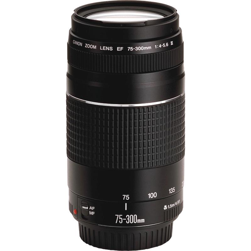 Canon EF 75-300mm f/4-5.6 III Telephoto Lens (6473A003)