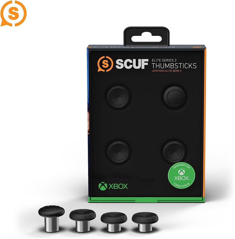 SCUF Elite Series 2 Thumbstick Kit Black (4-Pack) - XBOX