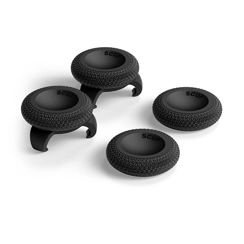 SCUF Universal Thumbstick Grip Kit - Catalyst - Black (6 pack)