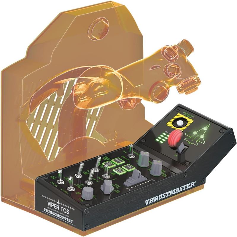 THRUSTMASTER VIPER TOS コントローラー Thrustmaster Viper TQS Mission Pack: Metal Throttle Quadrant