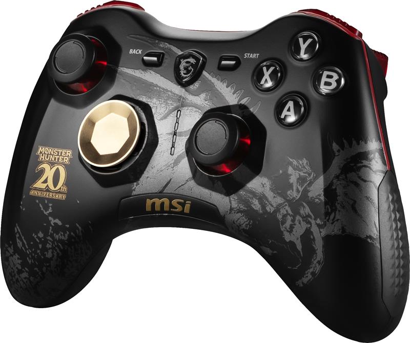 新品MSI FORCE GC30 MONSTER HUNTER EDITION Amazon.com: MSI Gaming Wireless Rechargeable Dual Vibration