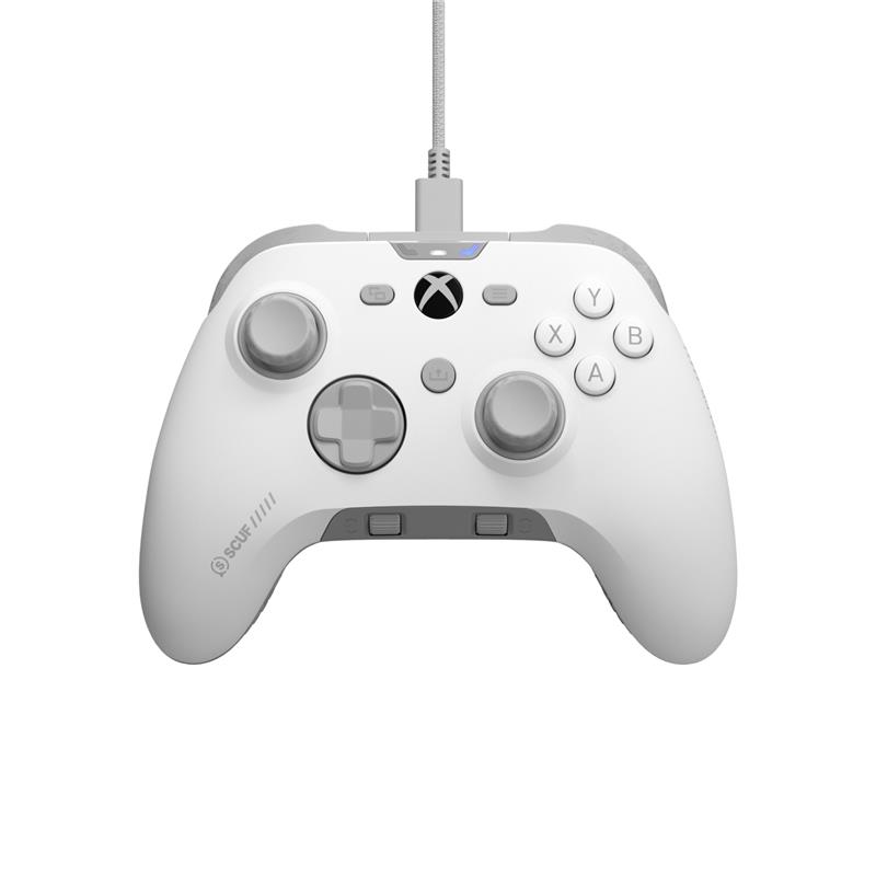 Manette filaire SCUF VALOR pour Xbox Series X|S, Xbox One et PC Blanc