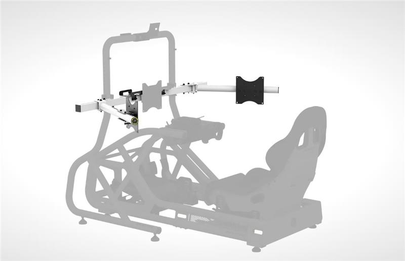 Fanatec - GT Cockpit Triple Monitor Expansion Kit (White)