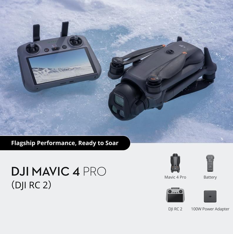 DJI Mavic 4 Pro Drone et télécommande avec écran intégré